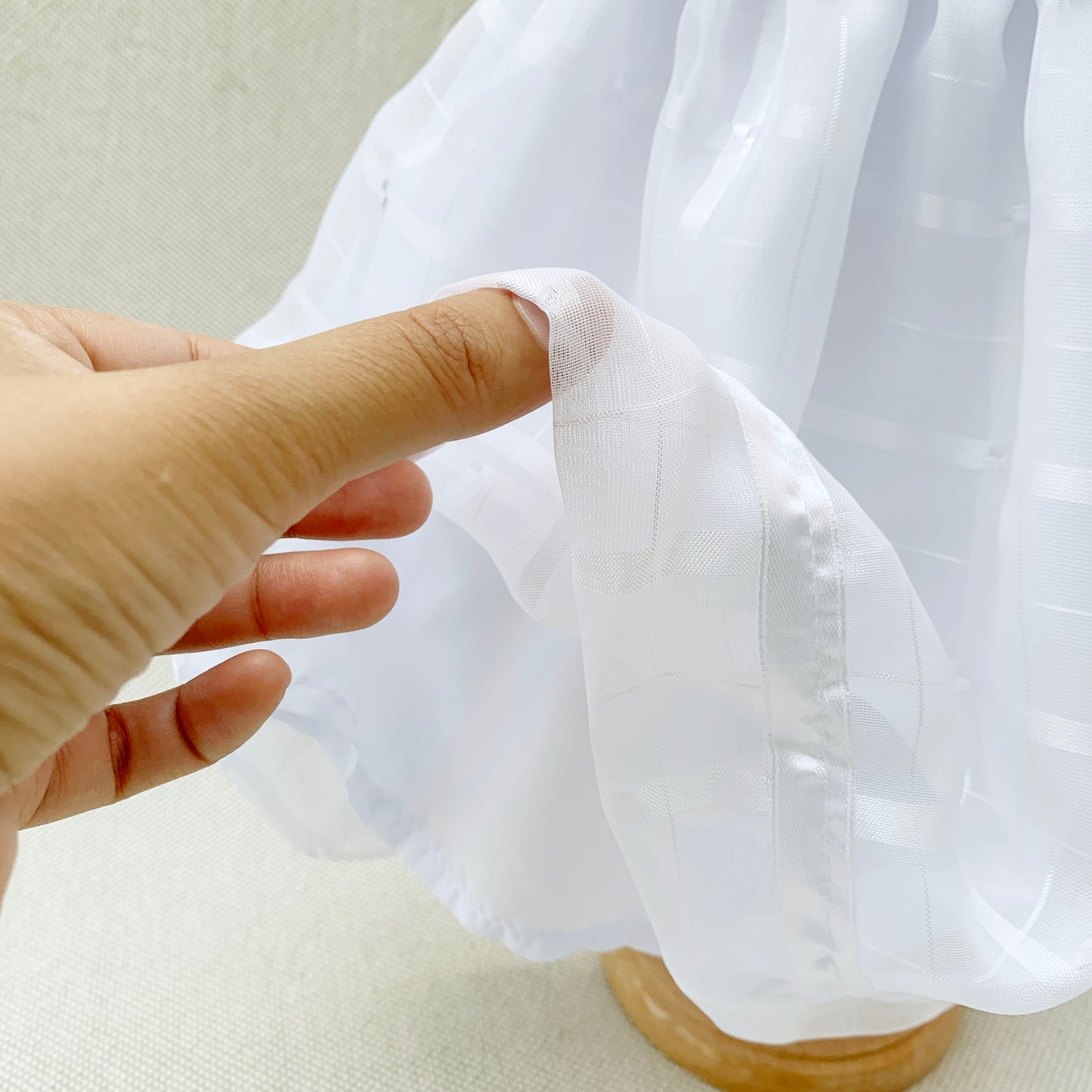 30%OFF Vestido desmangado salmón + vincha + calzoncito