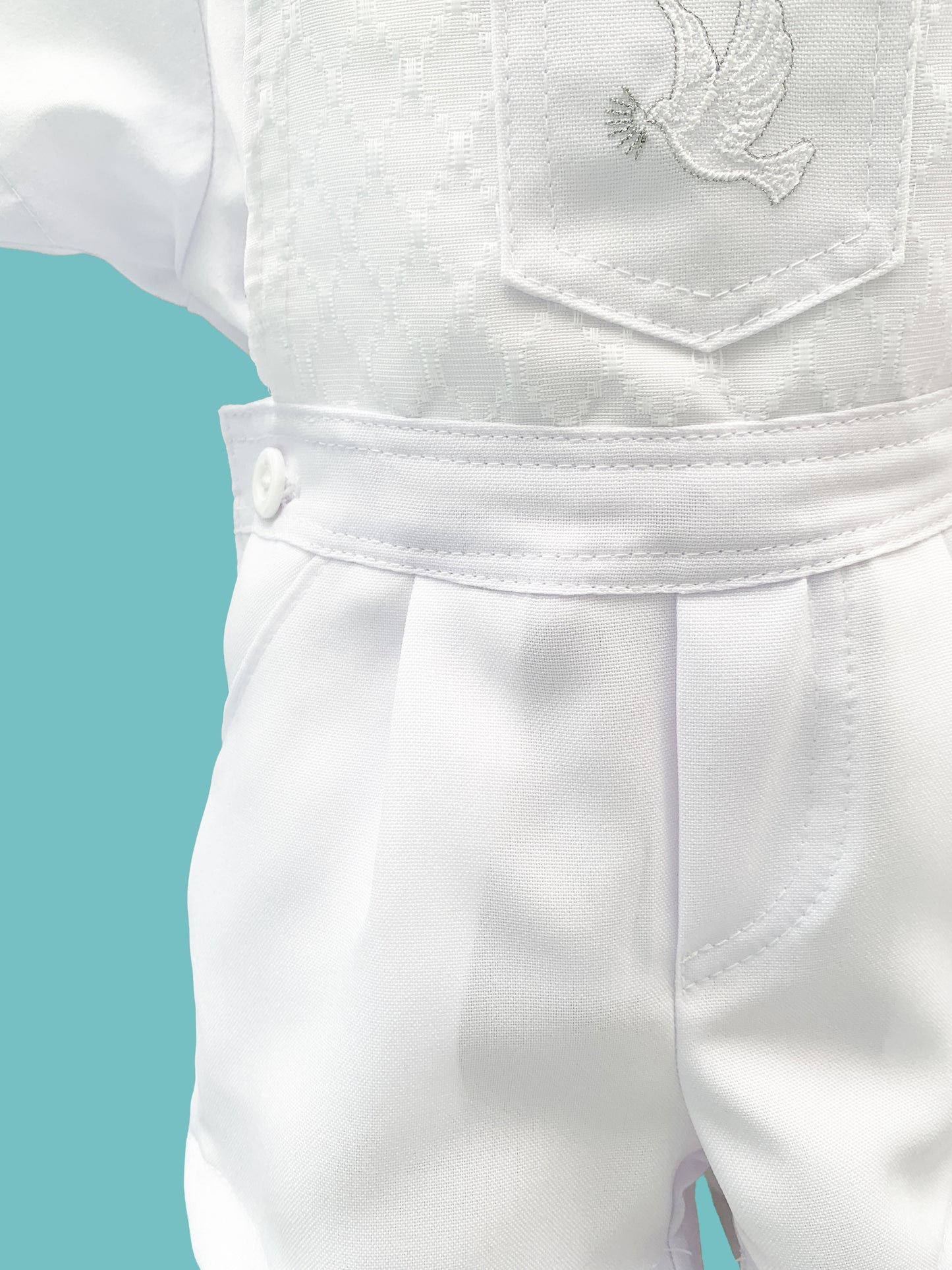 Overall 3 piezas peto tejido rombos estilo short