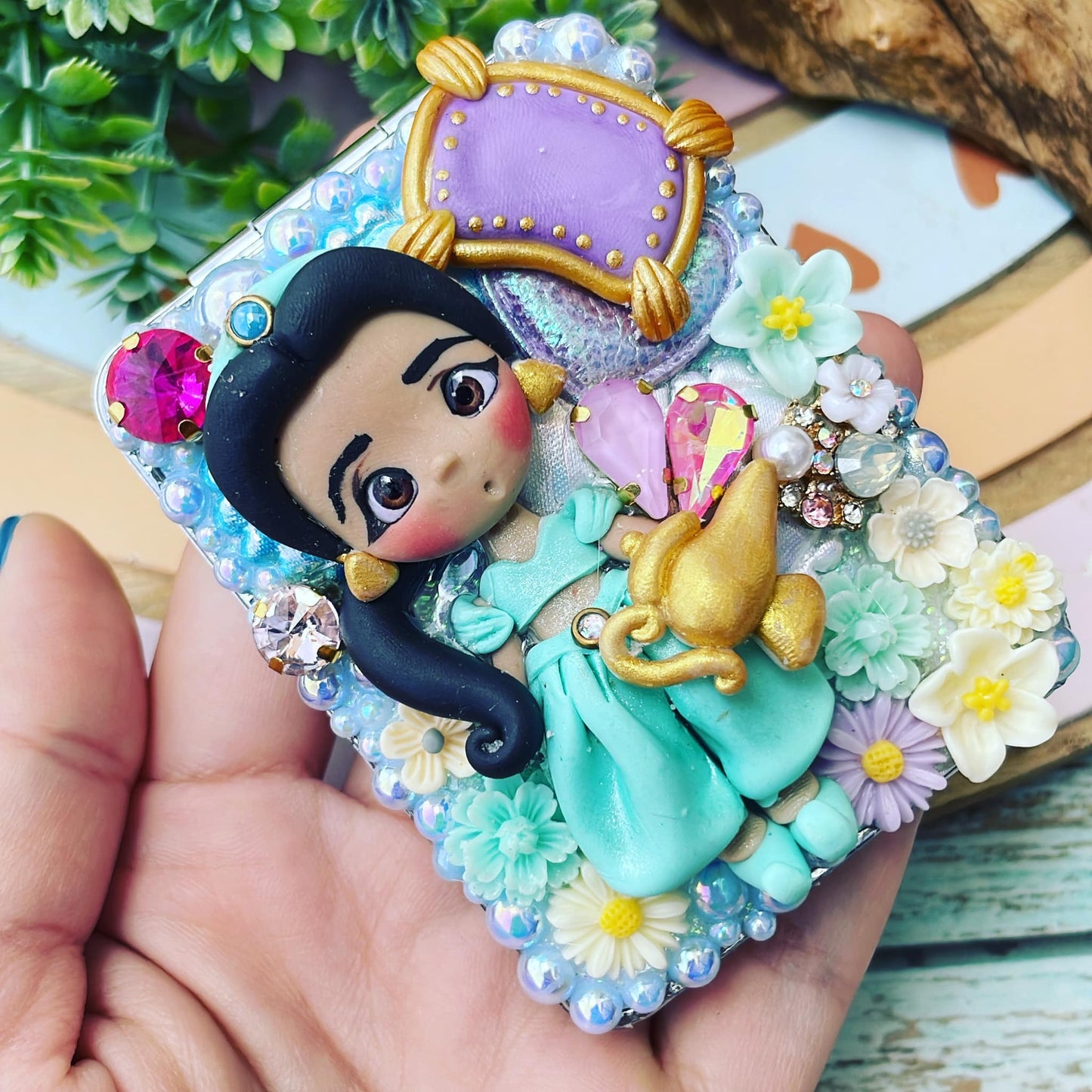 Espejito de bolsillo Aladín | Jazmín