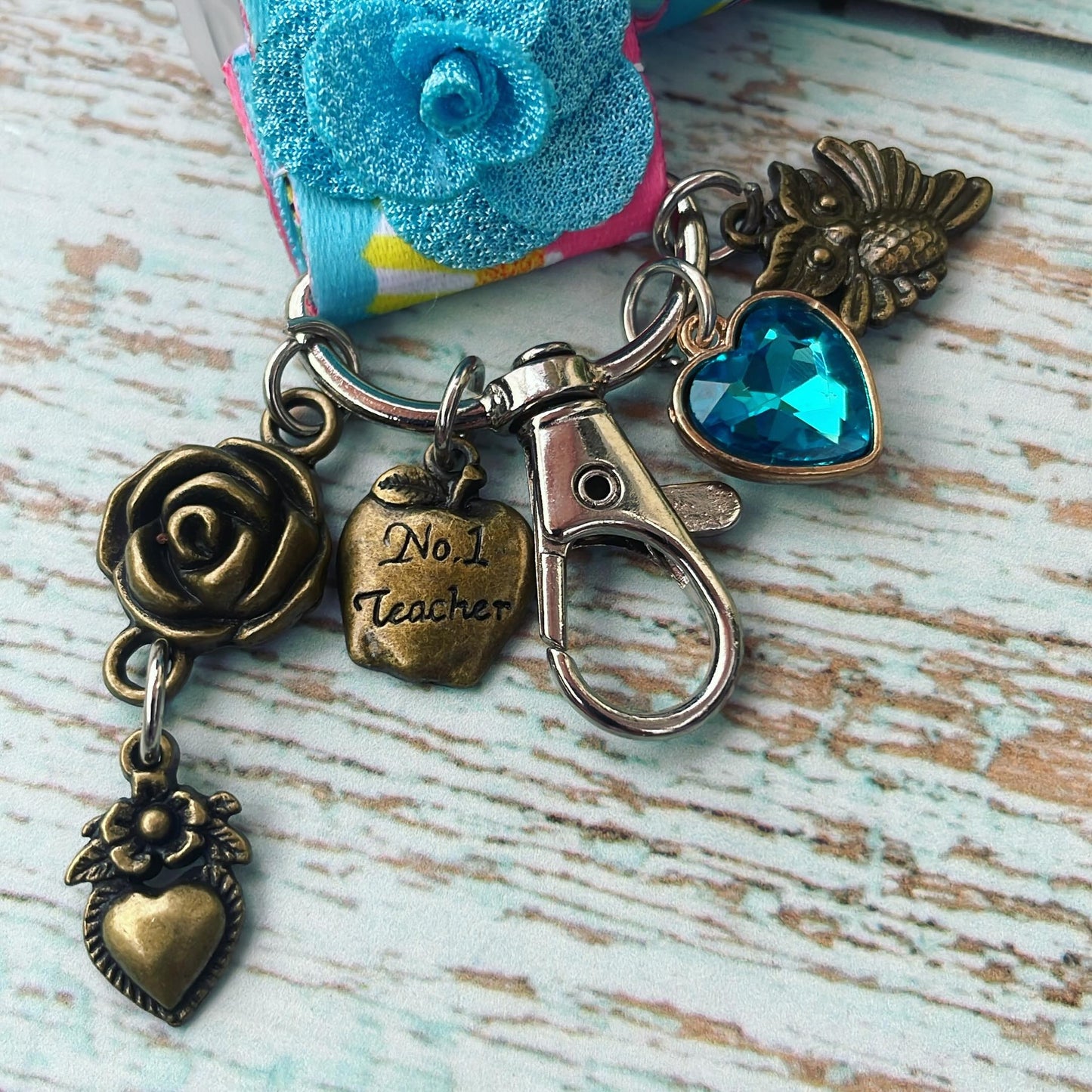 Portagafete de 3 piezas temático Escolares | Teacher