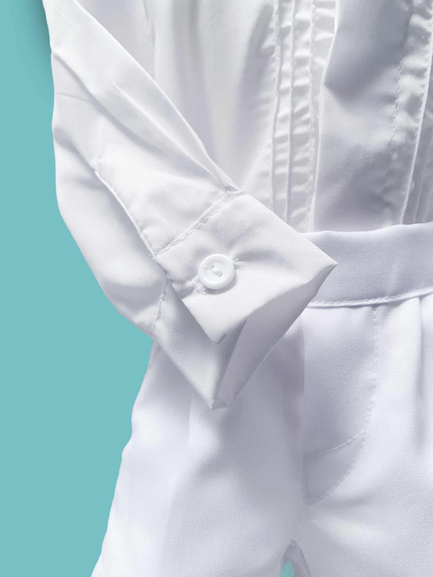 Traje Filipina 2 piezas cuello chino manga larga