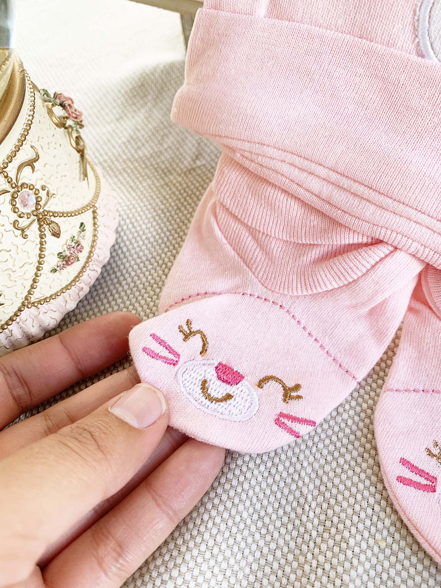 50%OFF Set gorrito y medias 2 opciones de color