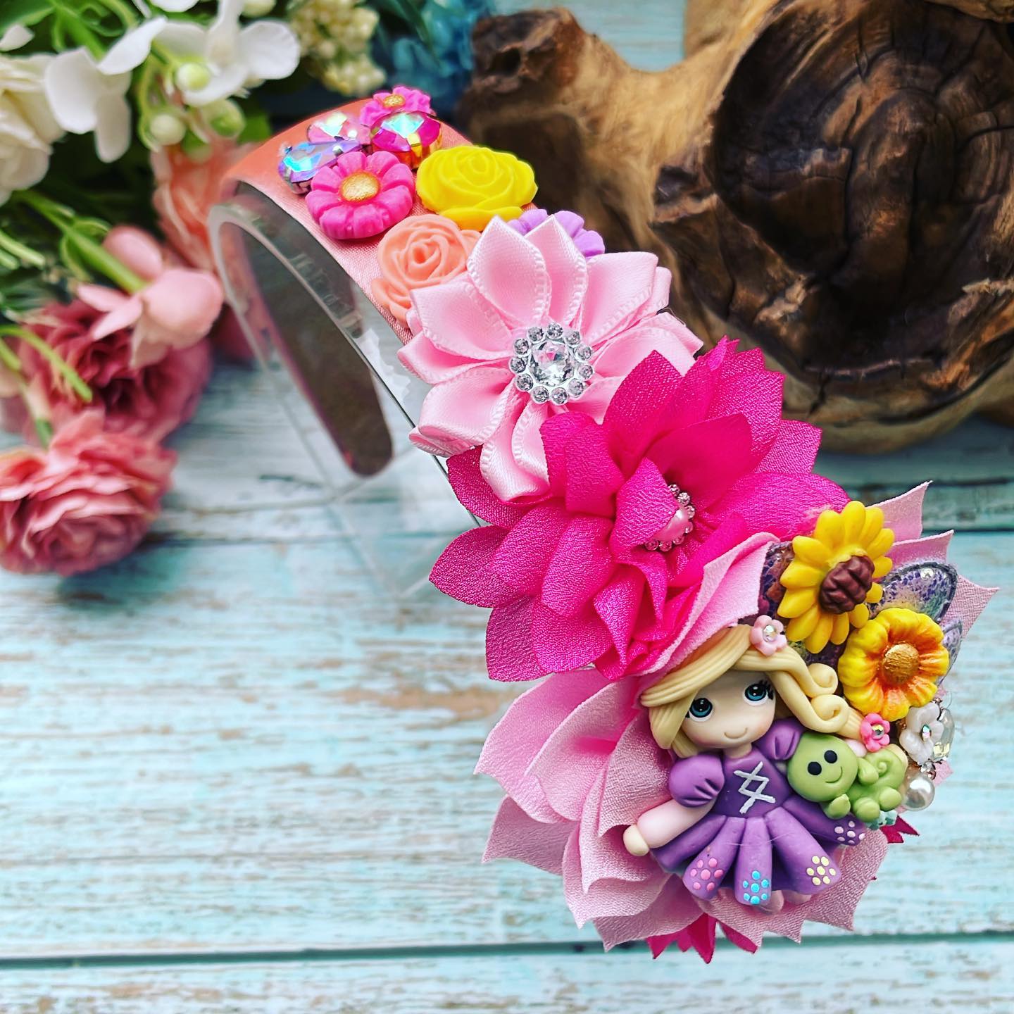 Diadema temática Enredados