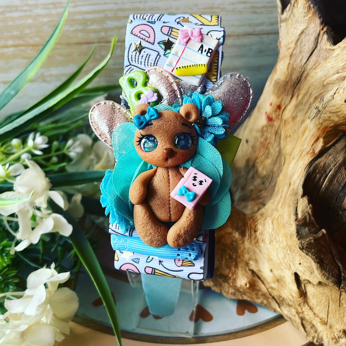 Diadema temática Escolares | Osito