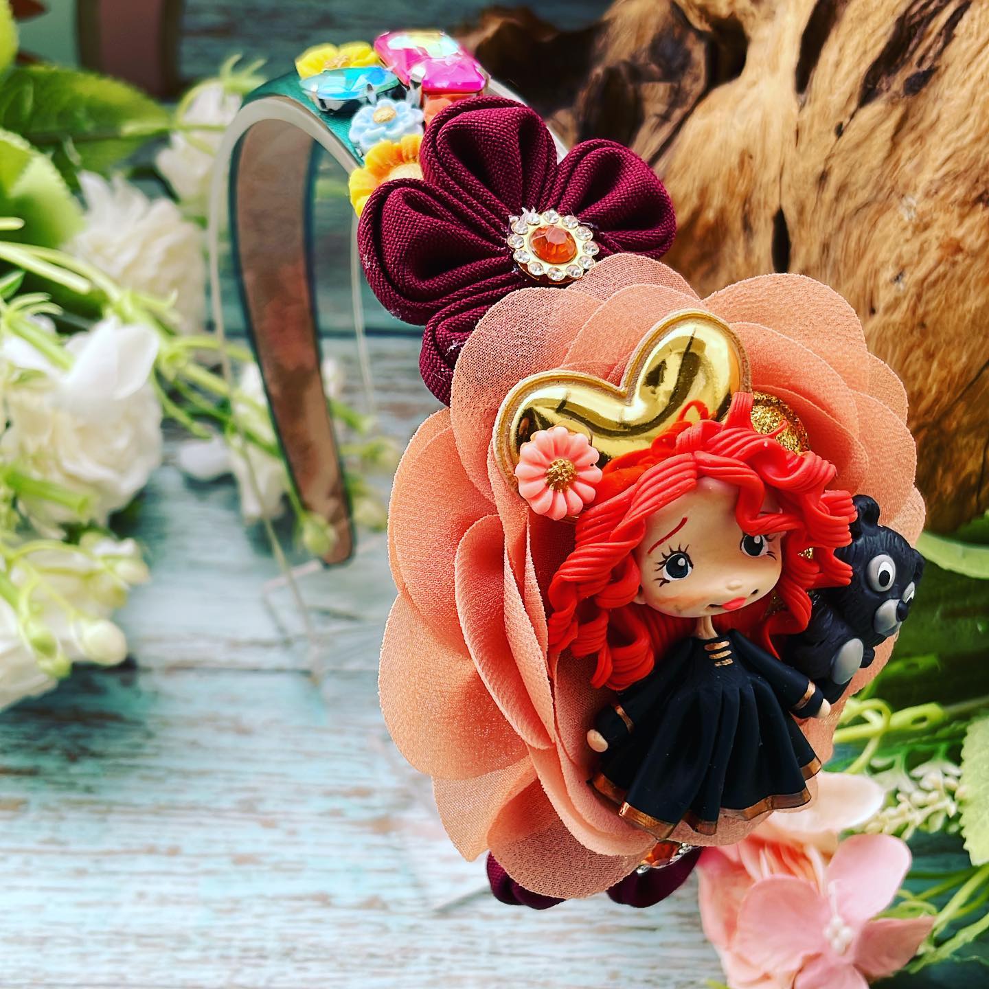 Diadema temática Valiente