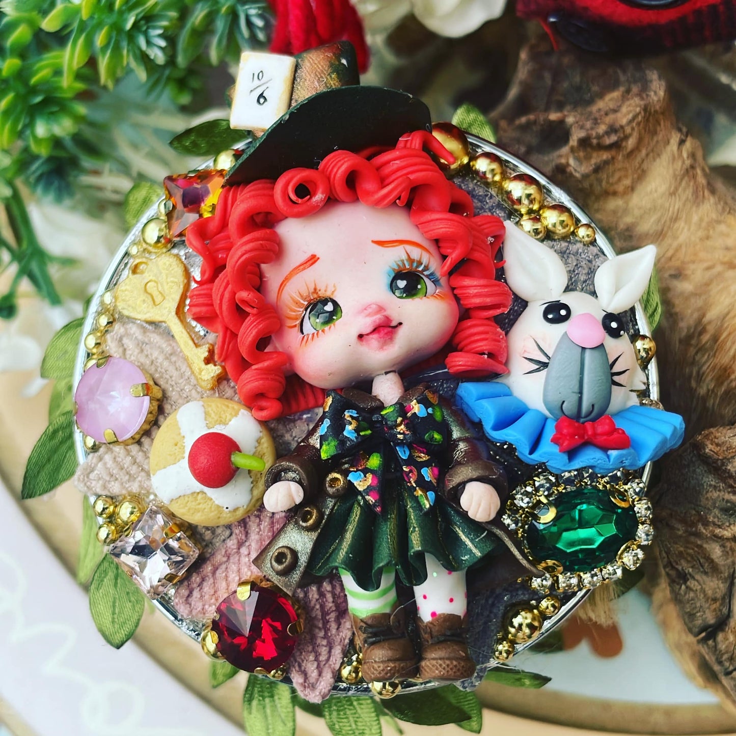 Espejito de bolsillo Alicia en el País de Las Maravillas | Sombrerero