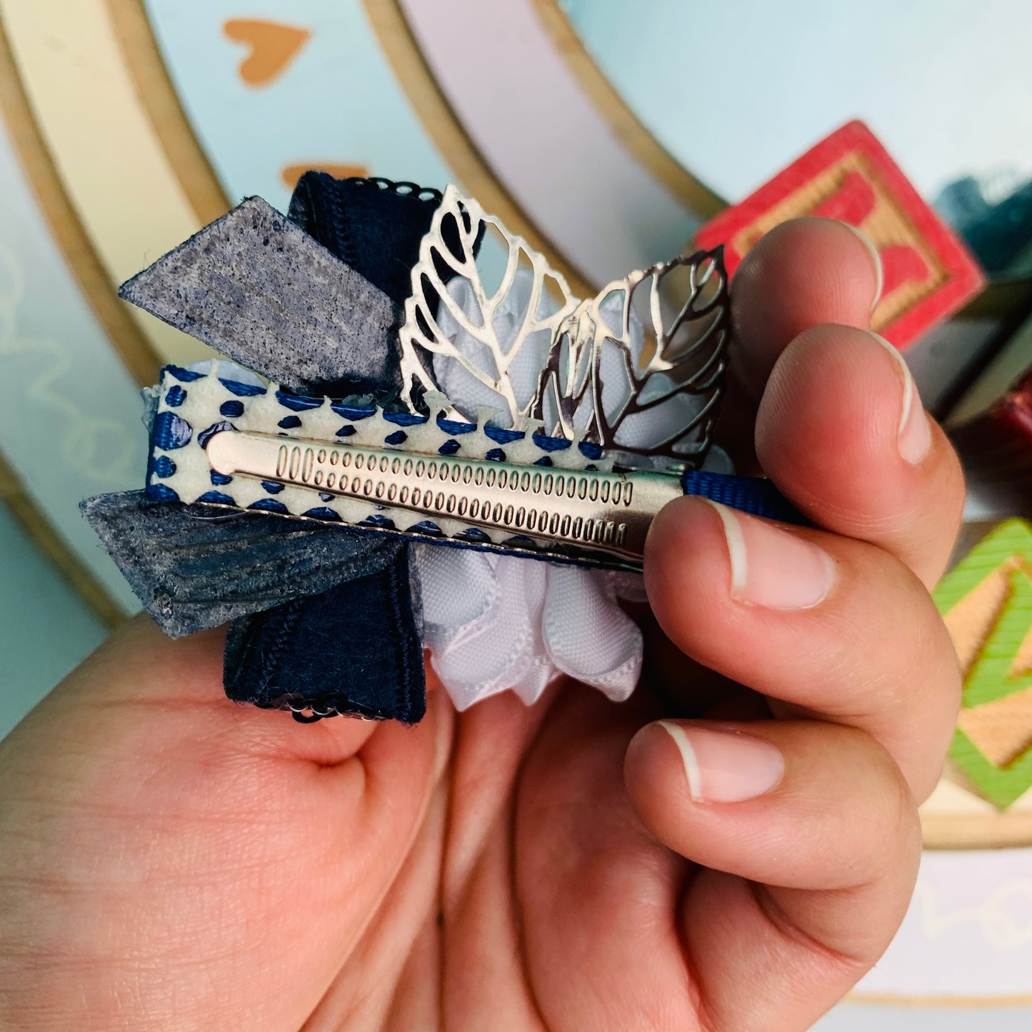 50%OFF Par de prensitas temática Escolares | Lacitos