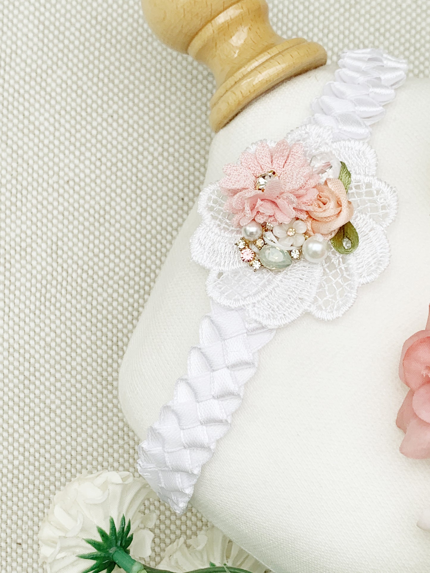 Vincha coleccion palo rosa Estilo 6