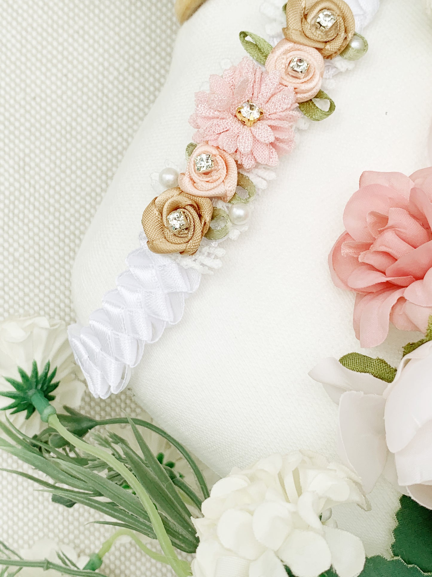 Vincha coleccion palo rosa Estilo 5