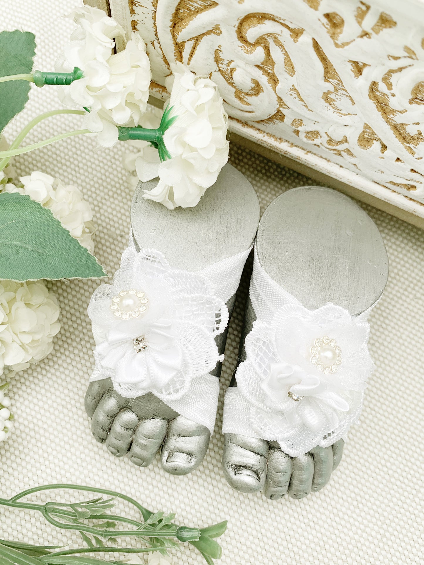 Pies descalzos colección Mi angelito Estilo 1