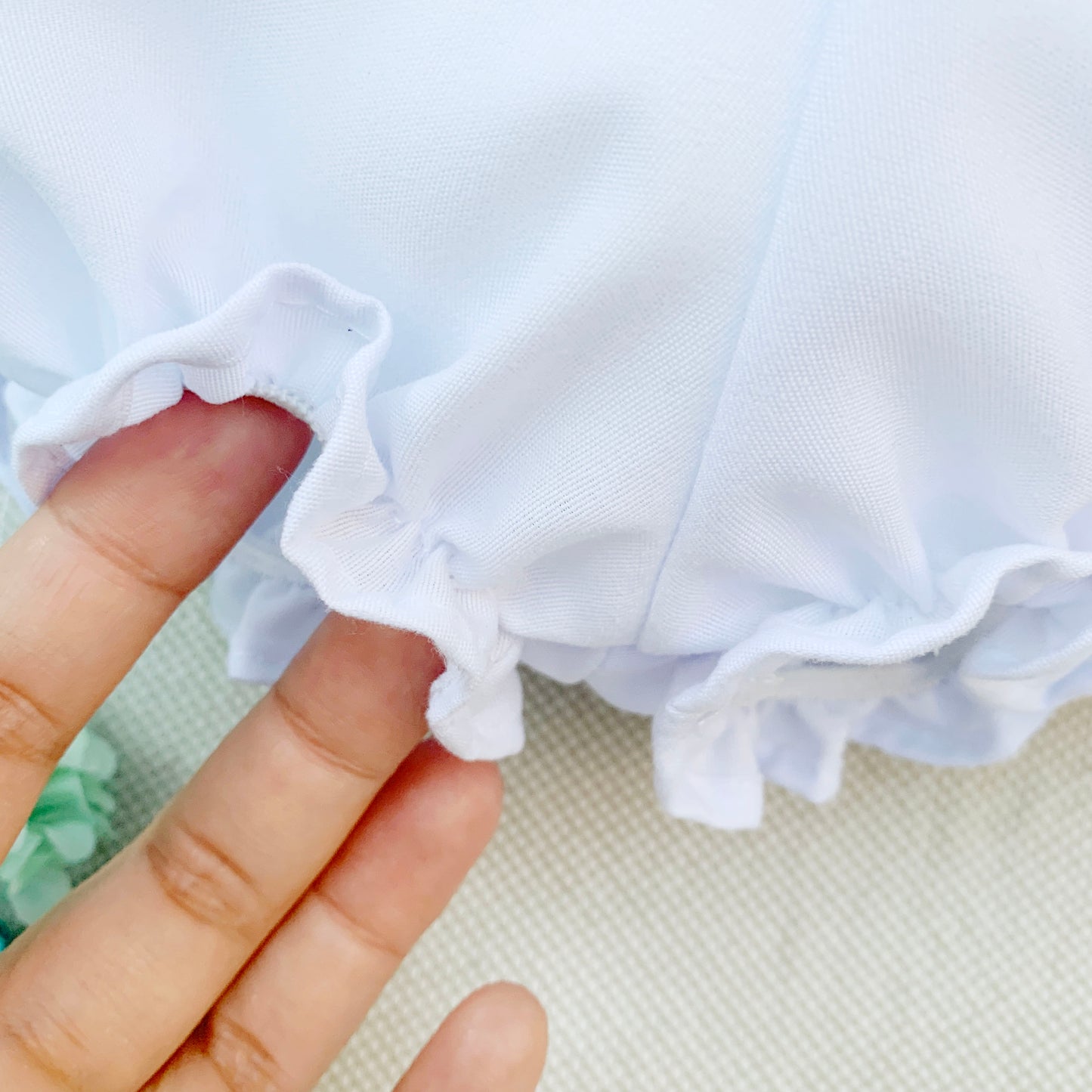 Calzoncito bombacho blanco individual