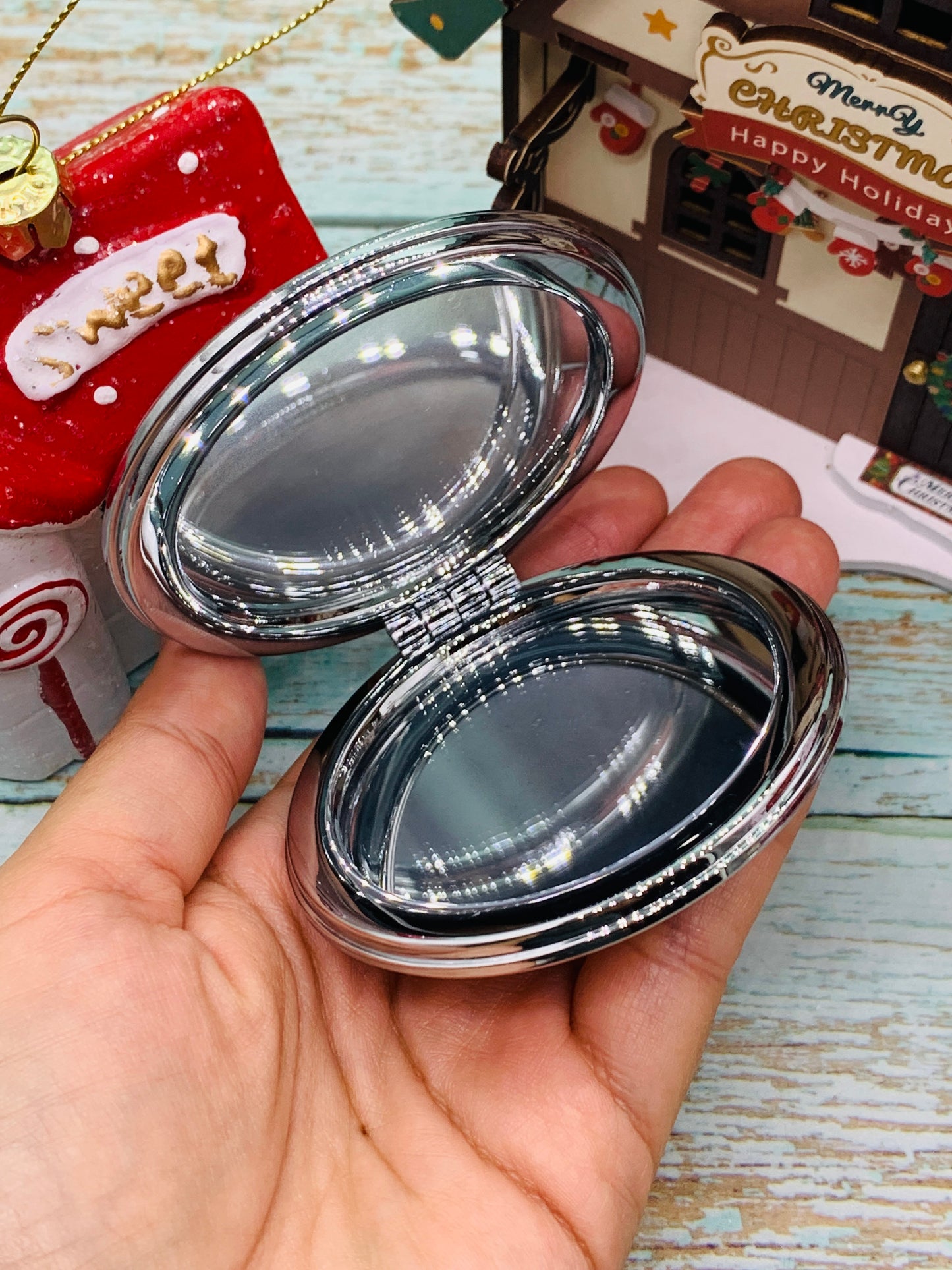 Espejito básico de bolsillo redondo Modelo 15