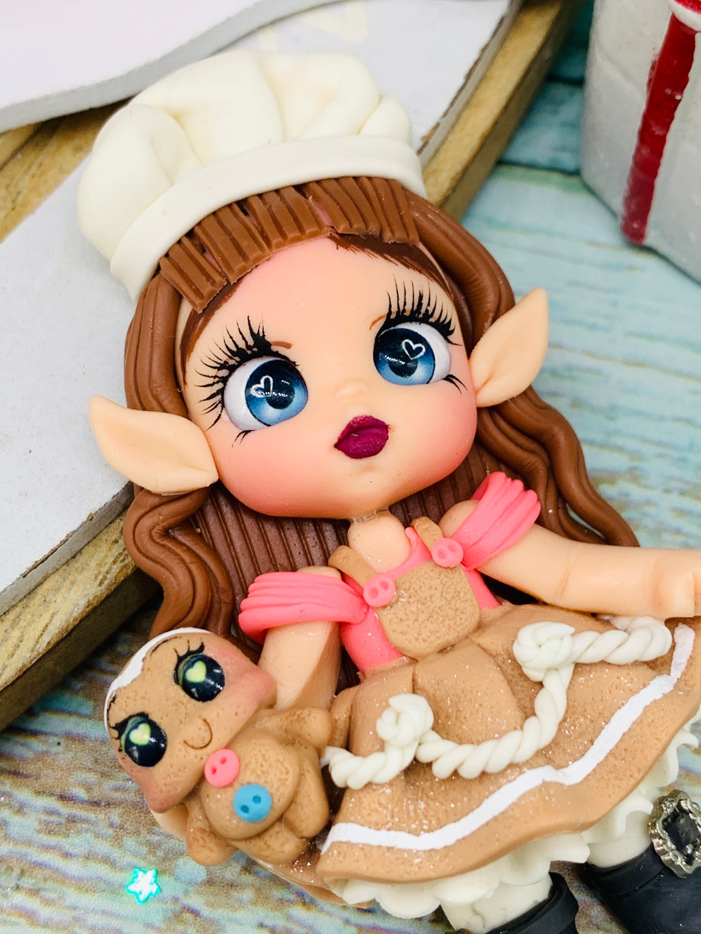 Porcelana temática Navidad Duendes Modelo 13