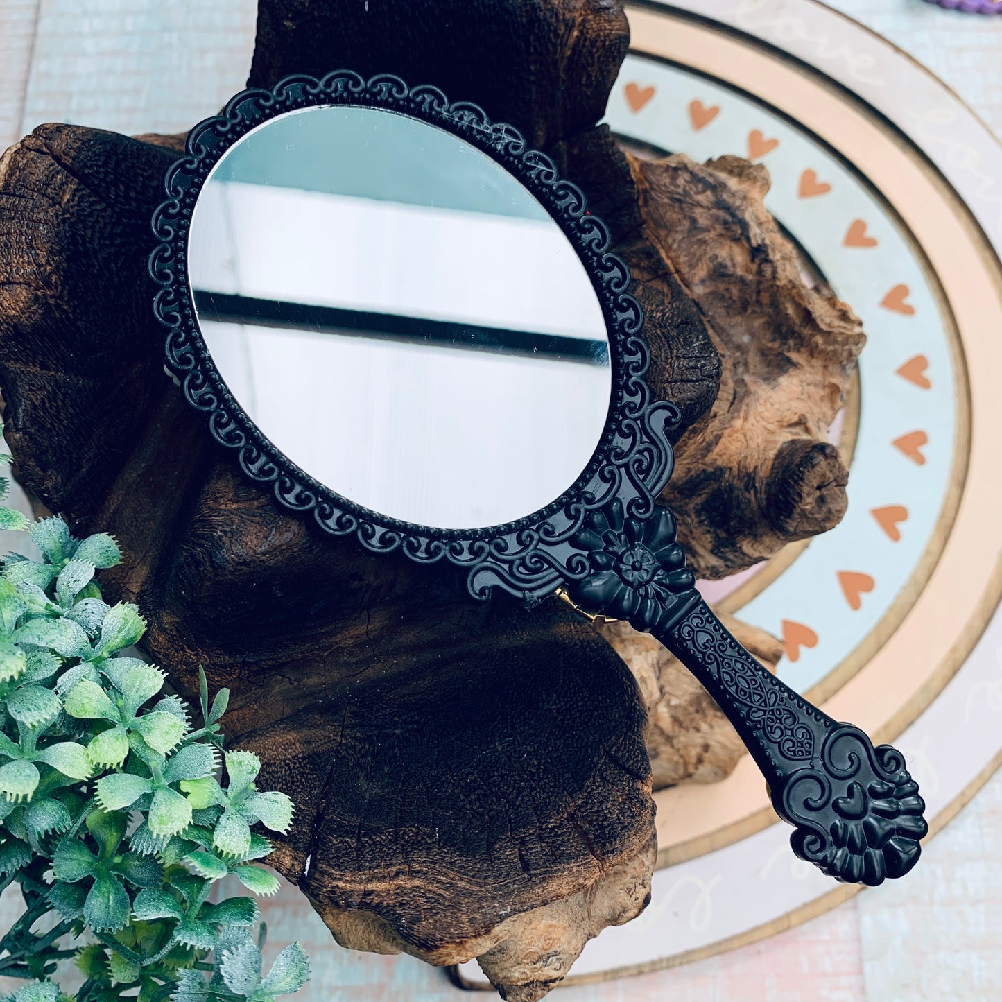 Espejito de mango coleccion Sanrio | KUROMI