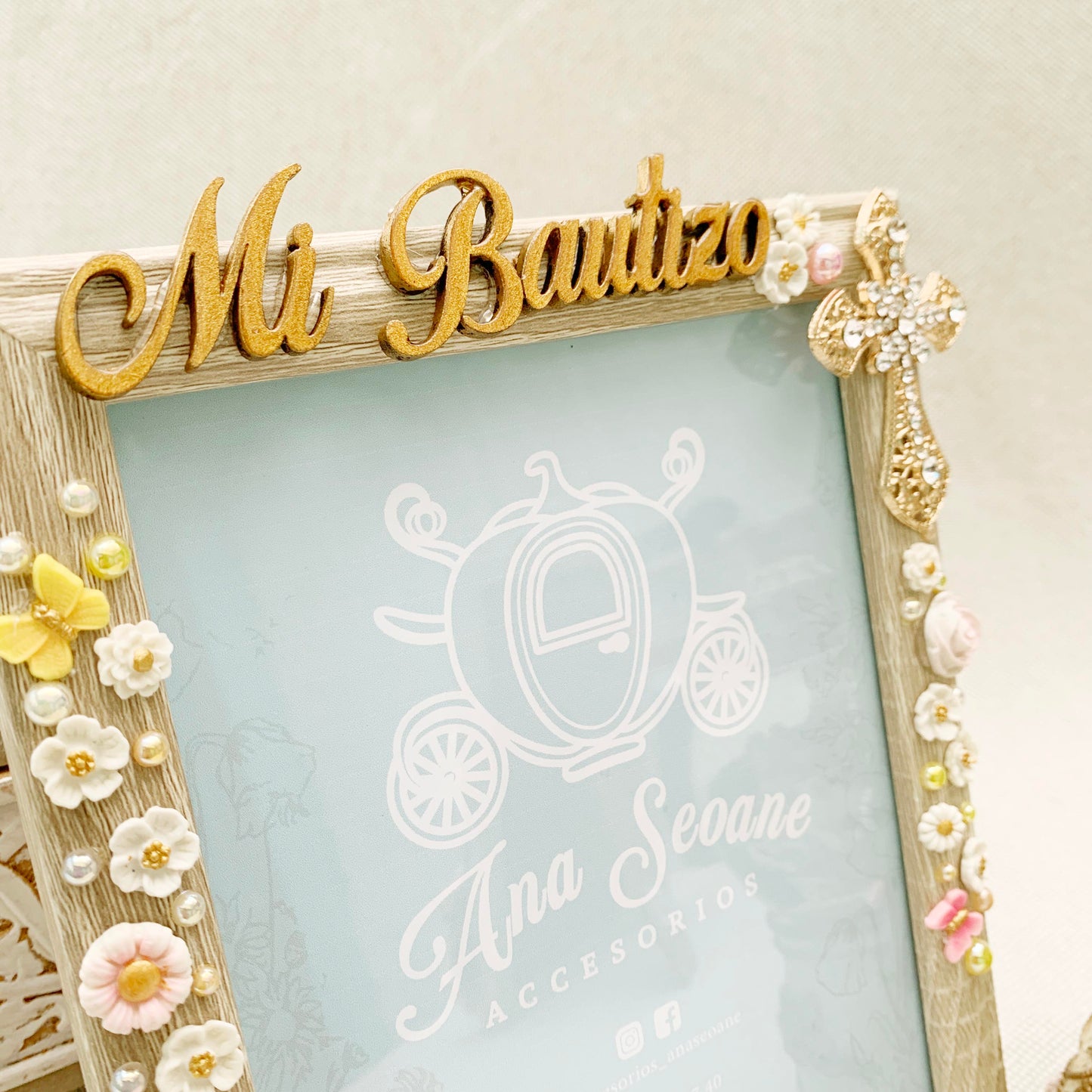 20%OFF Portarretrato Mi Bautizo Niña modelo 6