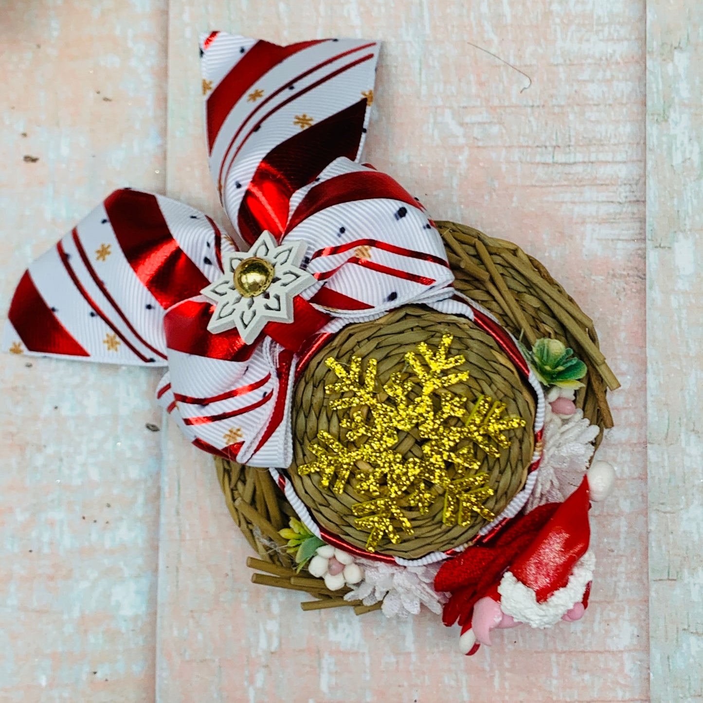 Sombrerito navideño prensa MODELO 3