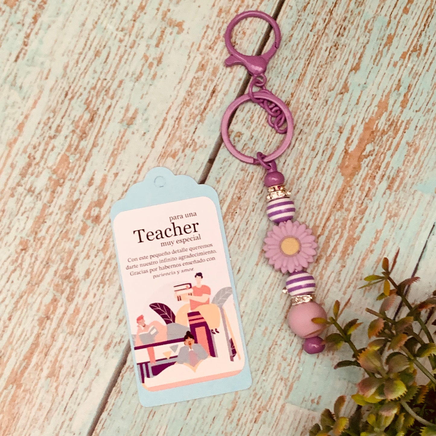 Llavero para Teacher MODELO 6