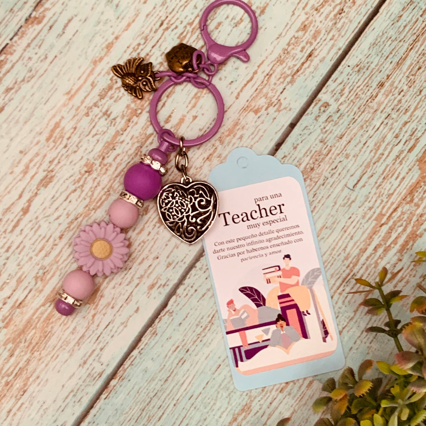 Llavero para Teacher MODELO 8