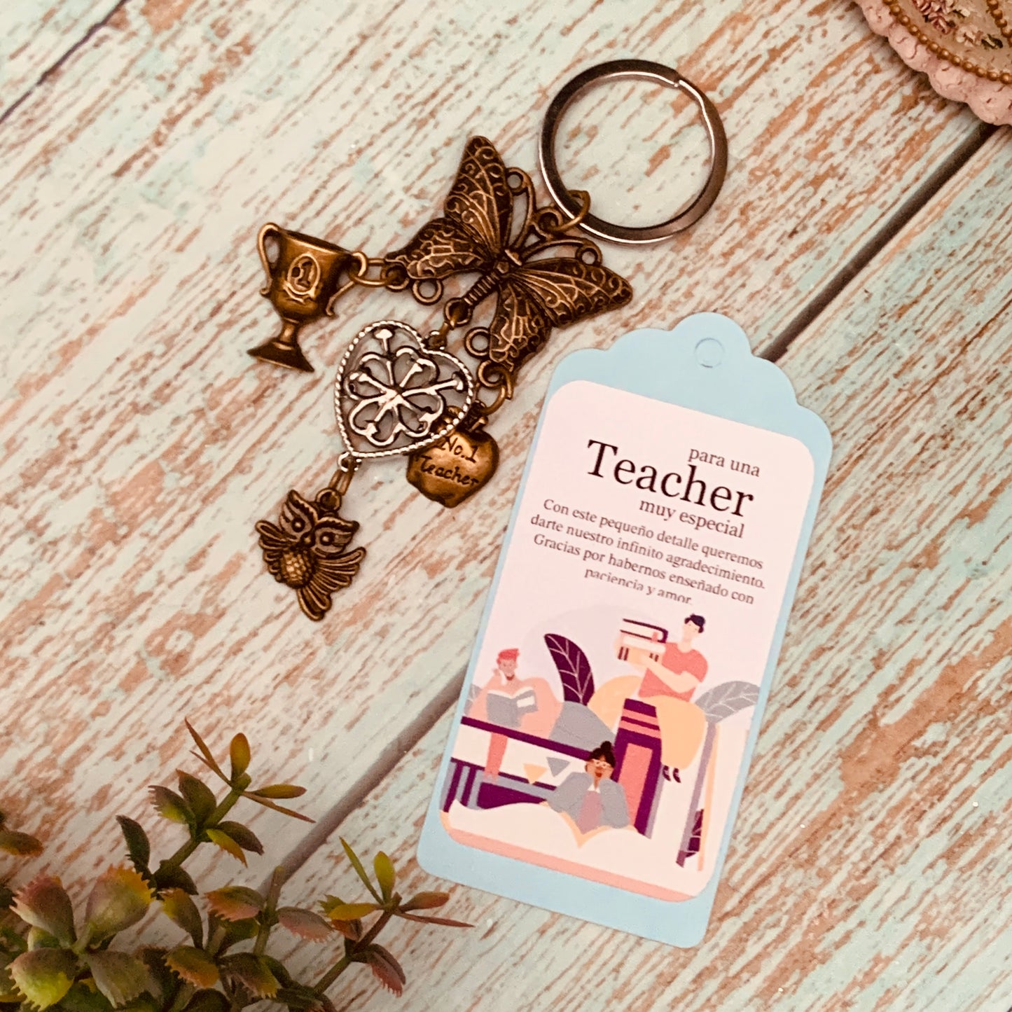 Llavero para Teacher MODELO 1