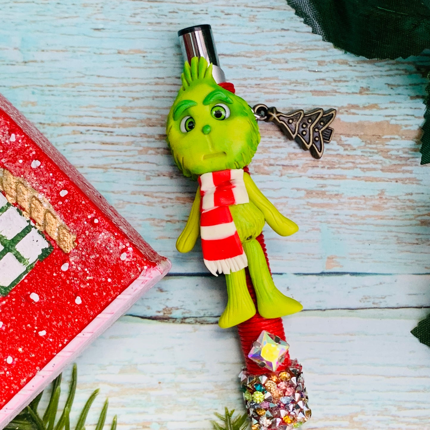 Lapicero temático Grinch