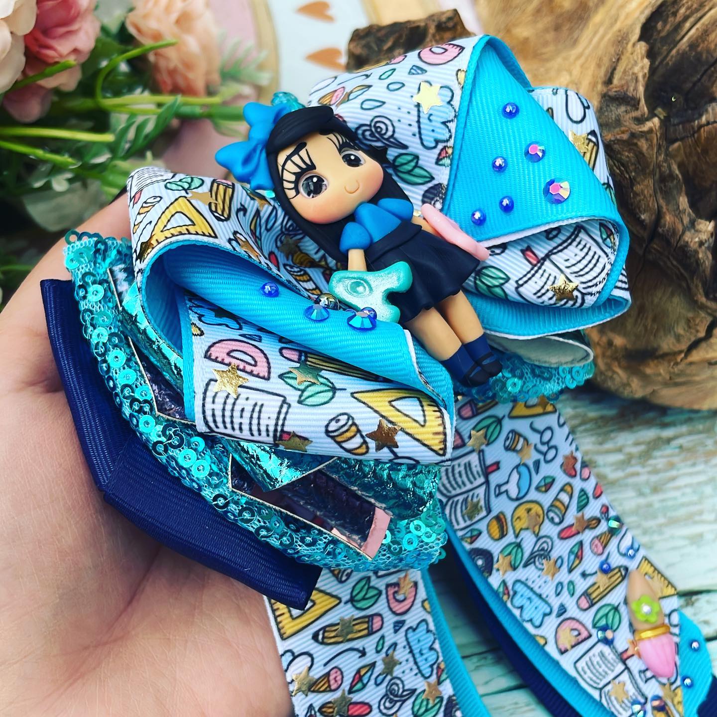 Lazo temático Escolares | Niñita AB