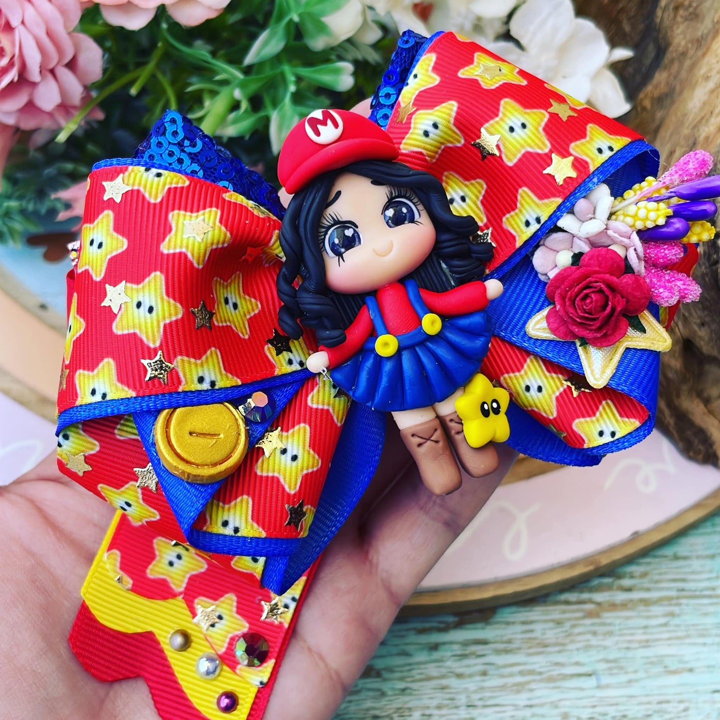 Lazo temático Mario Bros | Estrella