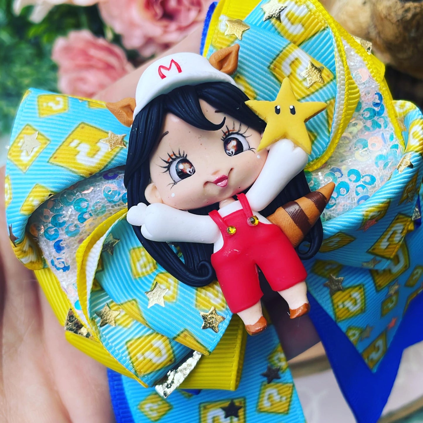 Lazo temático Mario Bros material de cinta