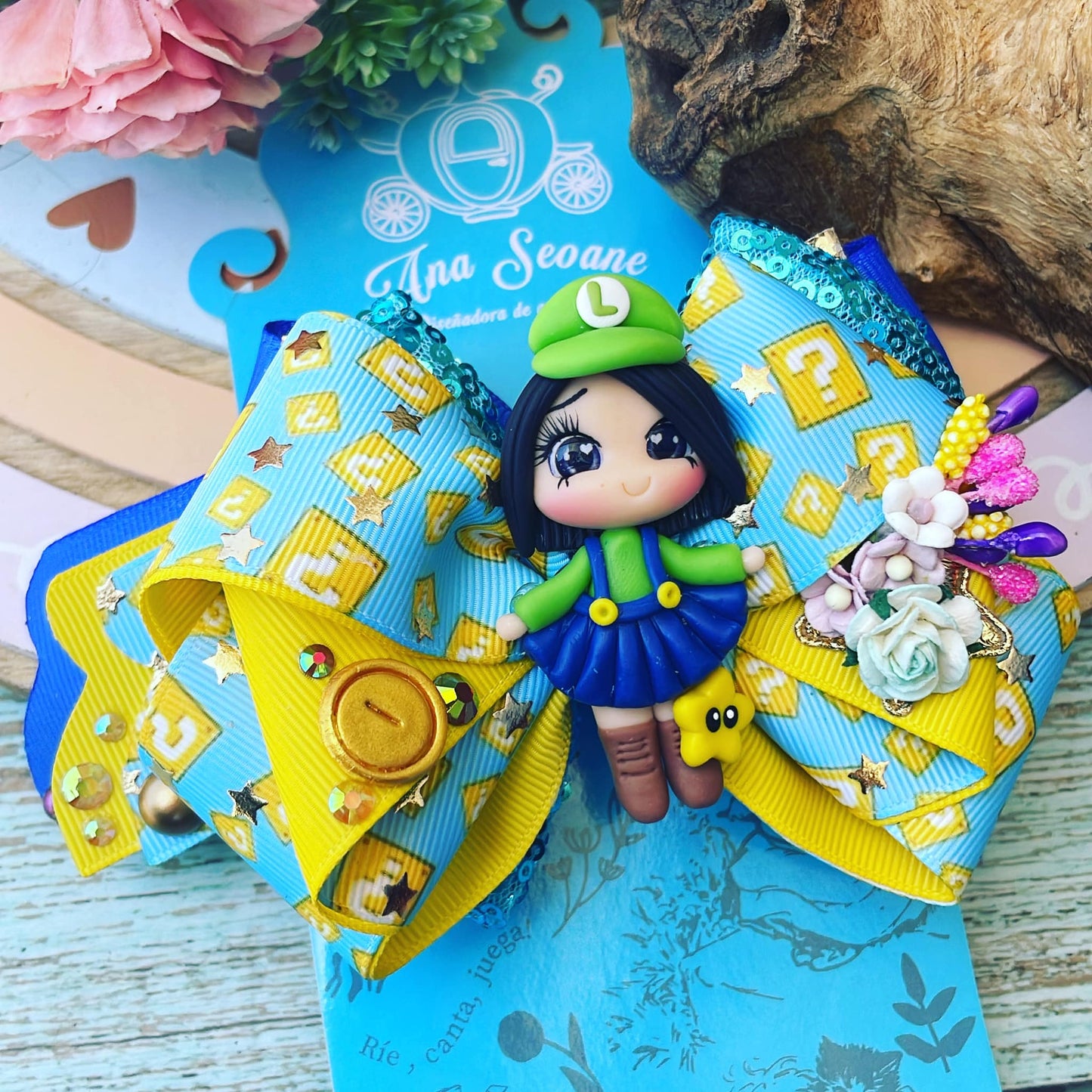 Lazo temático Mario Bros