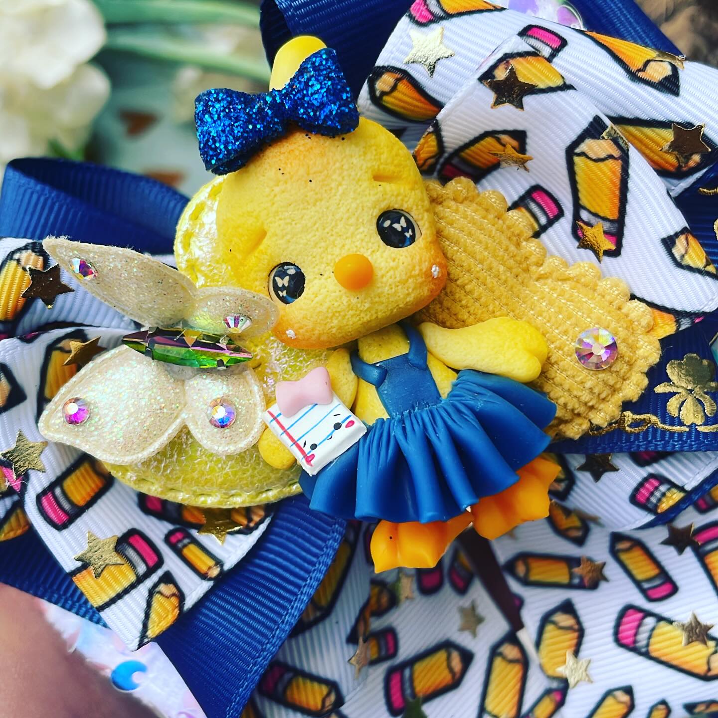 Lazo temático Escolares | Pollito