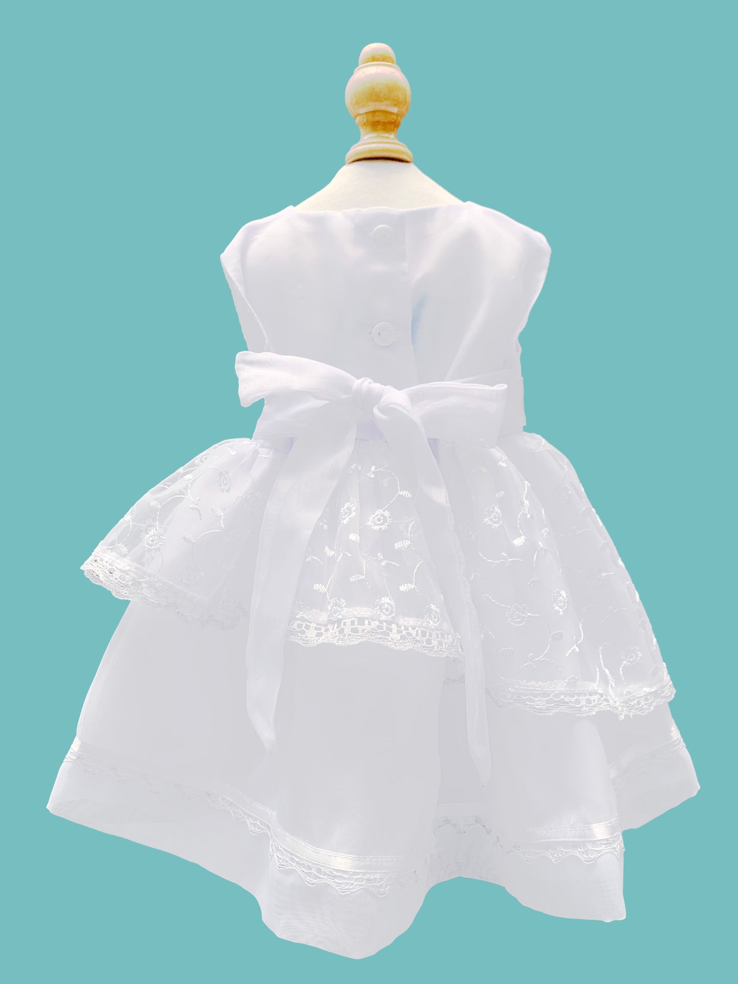 Vestido de corte diagonal
