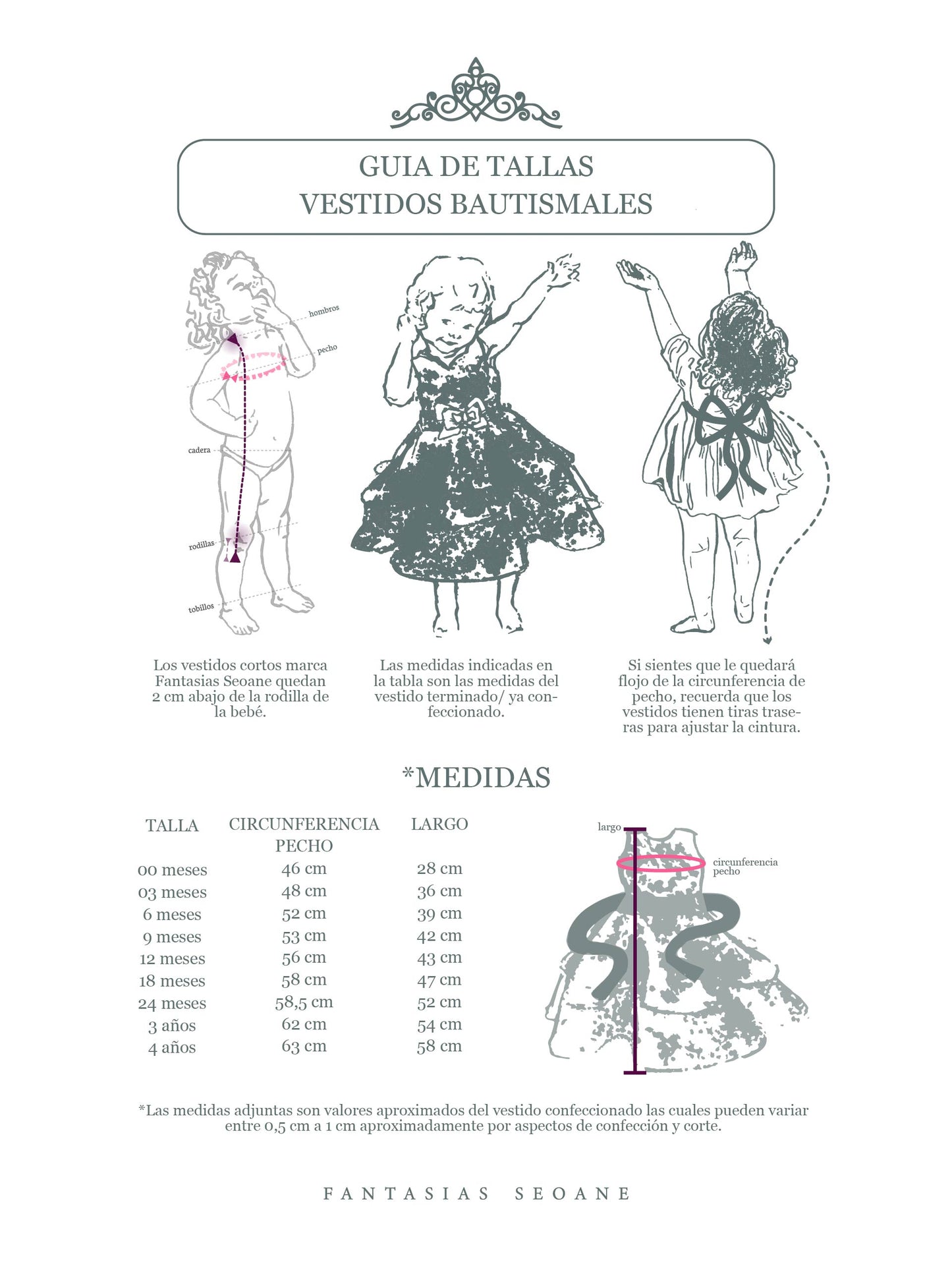 Vestido de corte diagonal