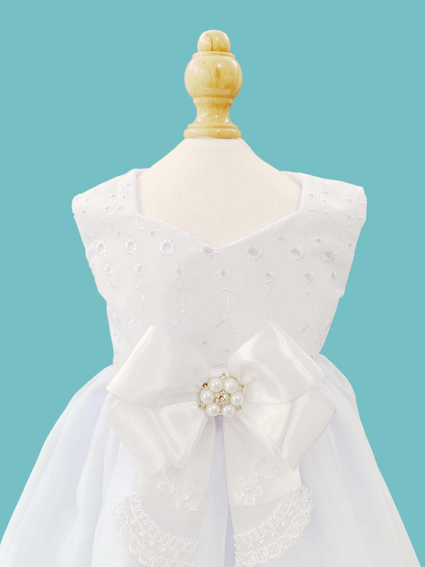 OFERTA SOLO TIENDA LINEA Vestido con lazo de encaje