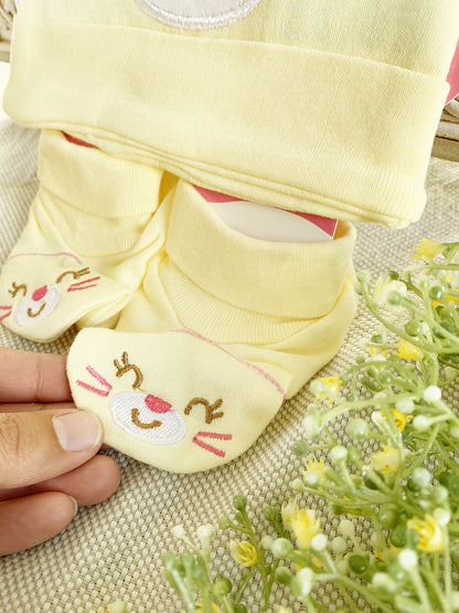 30%OFF Set gorrito y medias 2 opciones de color
