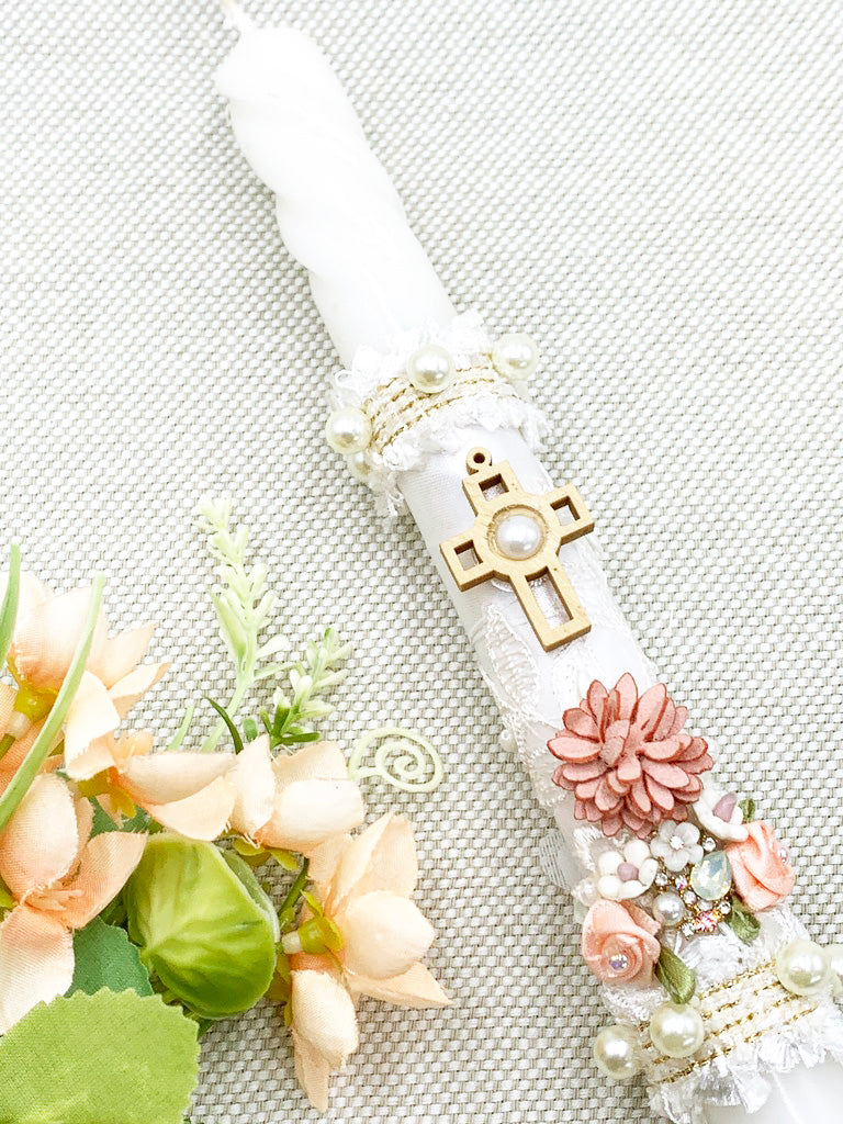 Candela torneada colección palo rosa