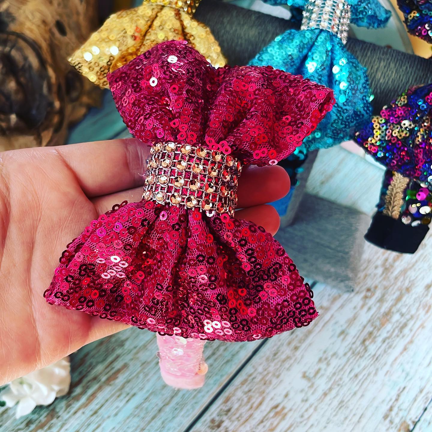 30%OFF Diadema Lentejuelas diferentes opciones de color