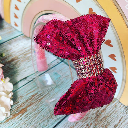 30%OFF Diadema Lentejuelas diferentes opciones de color