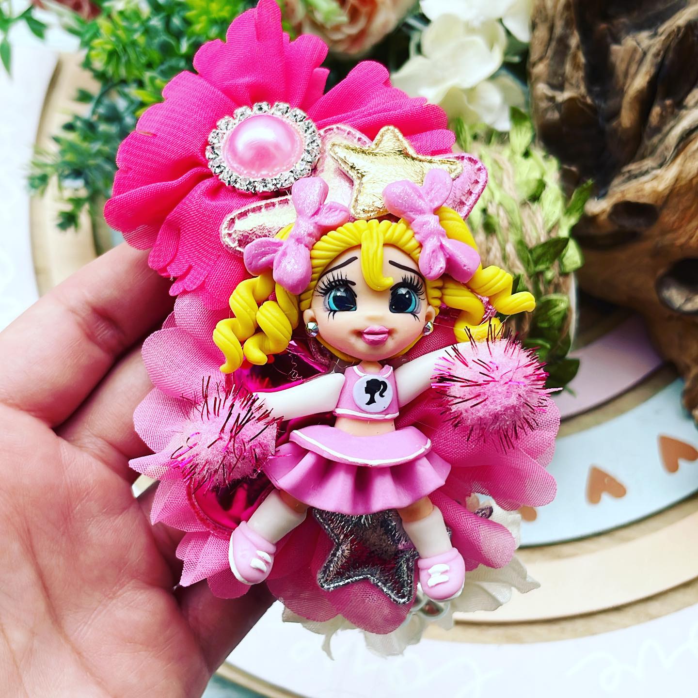 Diadema temática Barbie | Porrista
