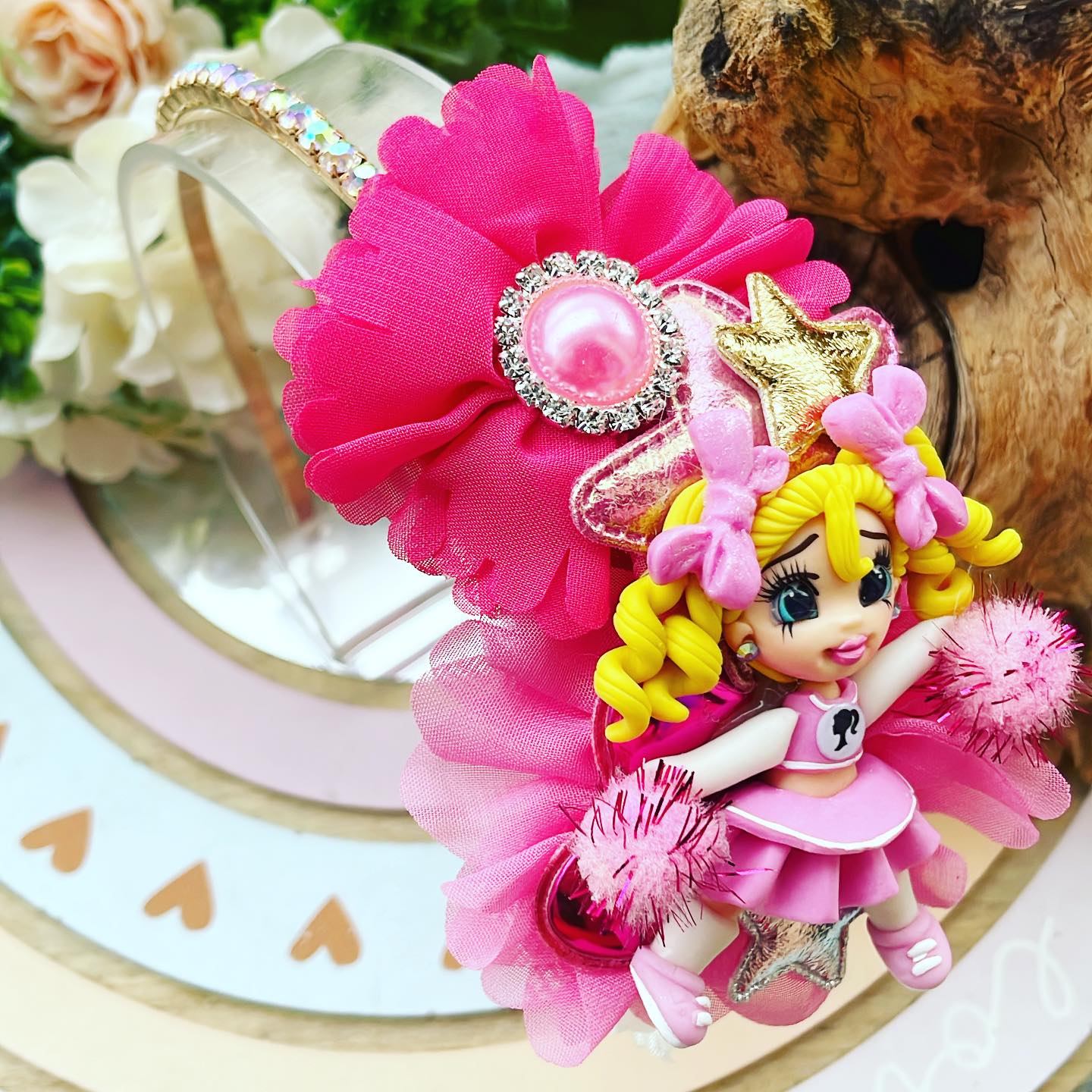 Diadema temática Barbie | Porrista