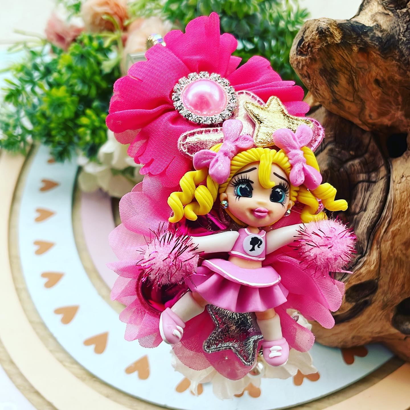 Diadema temática Barbie | Porrista