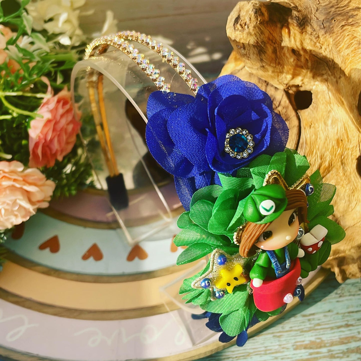 Diadema temática Mario Bros