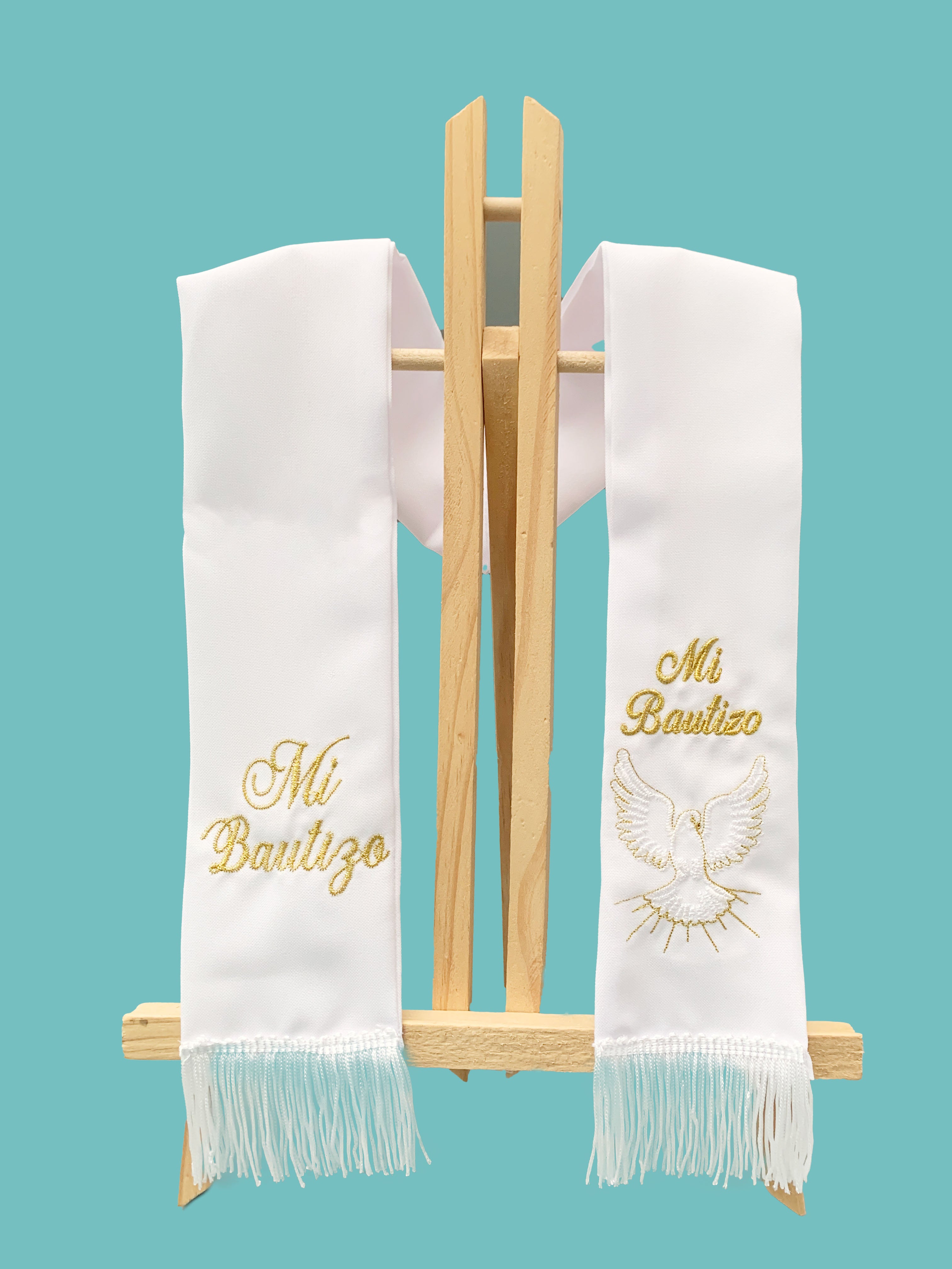 20%OFF Estola Espíritu Santo dorado o plateado