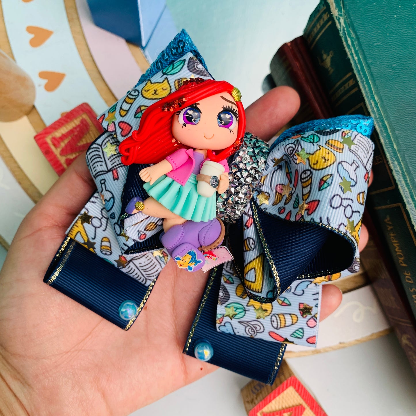 Lazo temático Escolares | Princesas a la escuelita Ariel