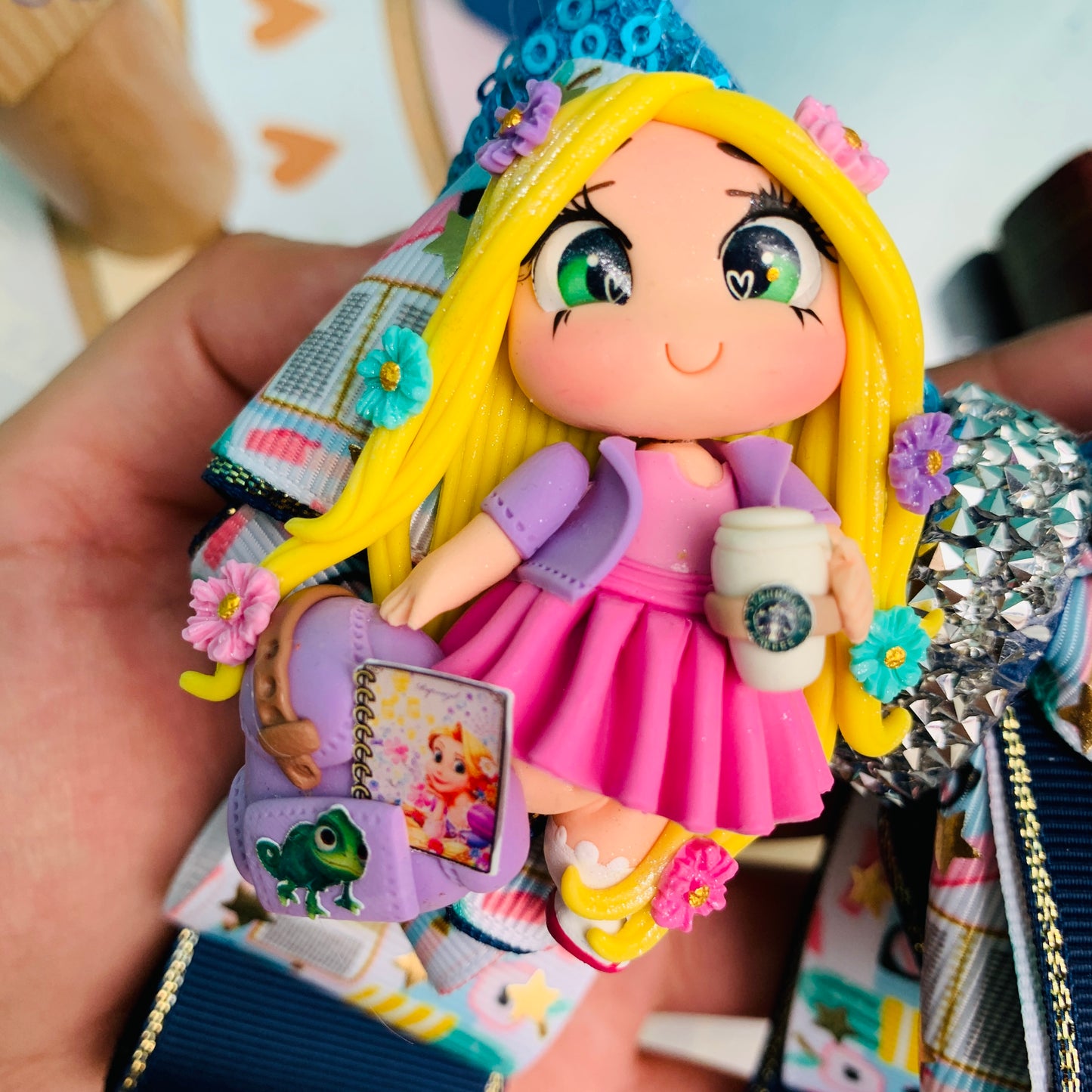Lazo temático Escolares | Princesas a la escuelita Rapunzel Encanto