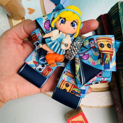 Lazo temático Escolares | Princesas a la escuelita Rapunzel Frozen