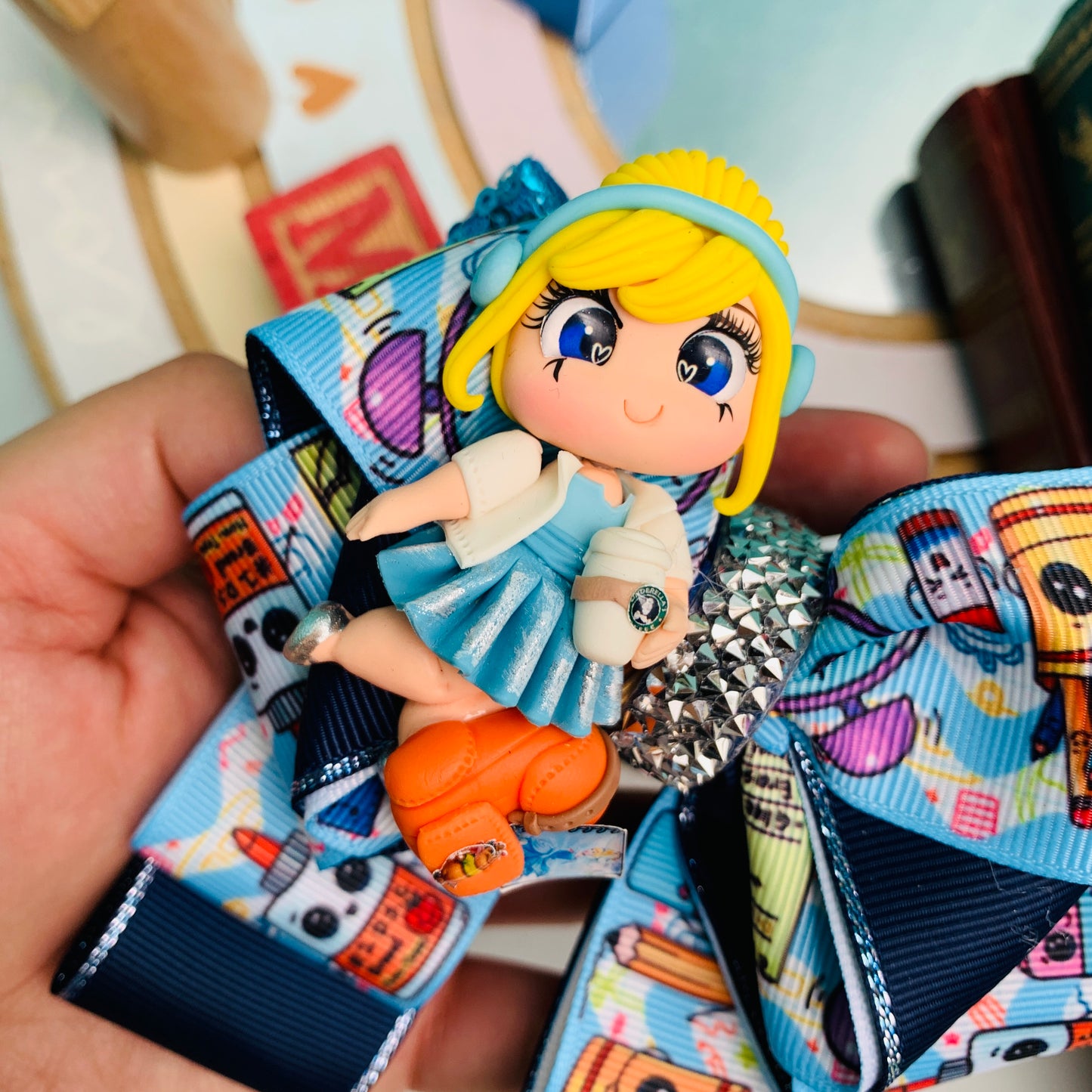Lazo temático Escolares | Princesas a la escuelita Rapunzel Frozen