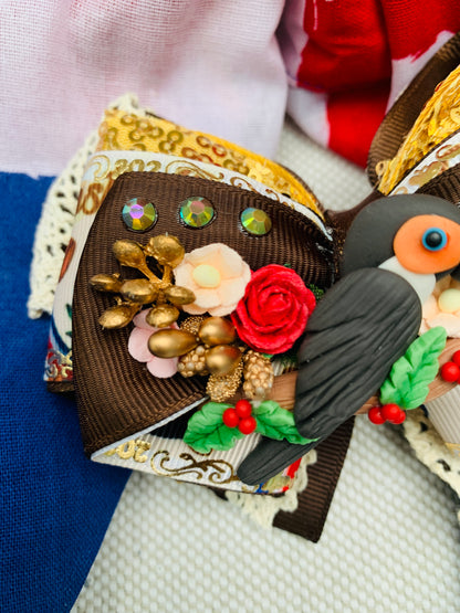 Lazo patriótico con diseño típico de Tucán Modelo 2