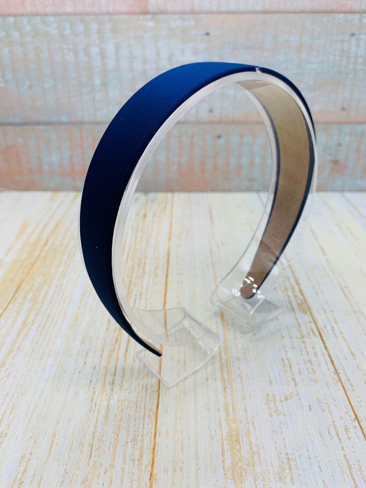 Diadema color azul navy mate