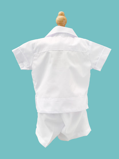 Guayabera polo estilo en pantalón o short