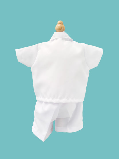10%OFF Traje tradicional 3 piezas solapa satín