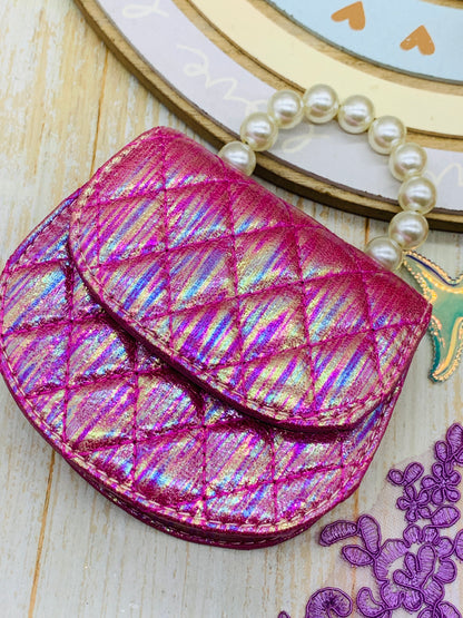 Bolso básico +porcelana + encaje lentejuelas Princesa Ariel